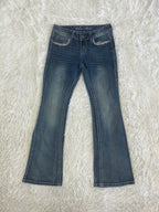 Wired Heart Vintage low waist flared jeans (Größe XXS)
