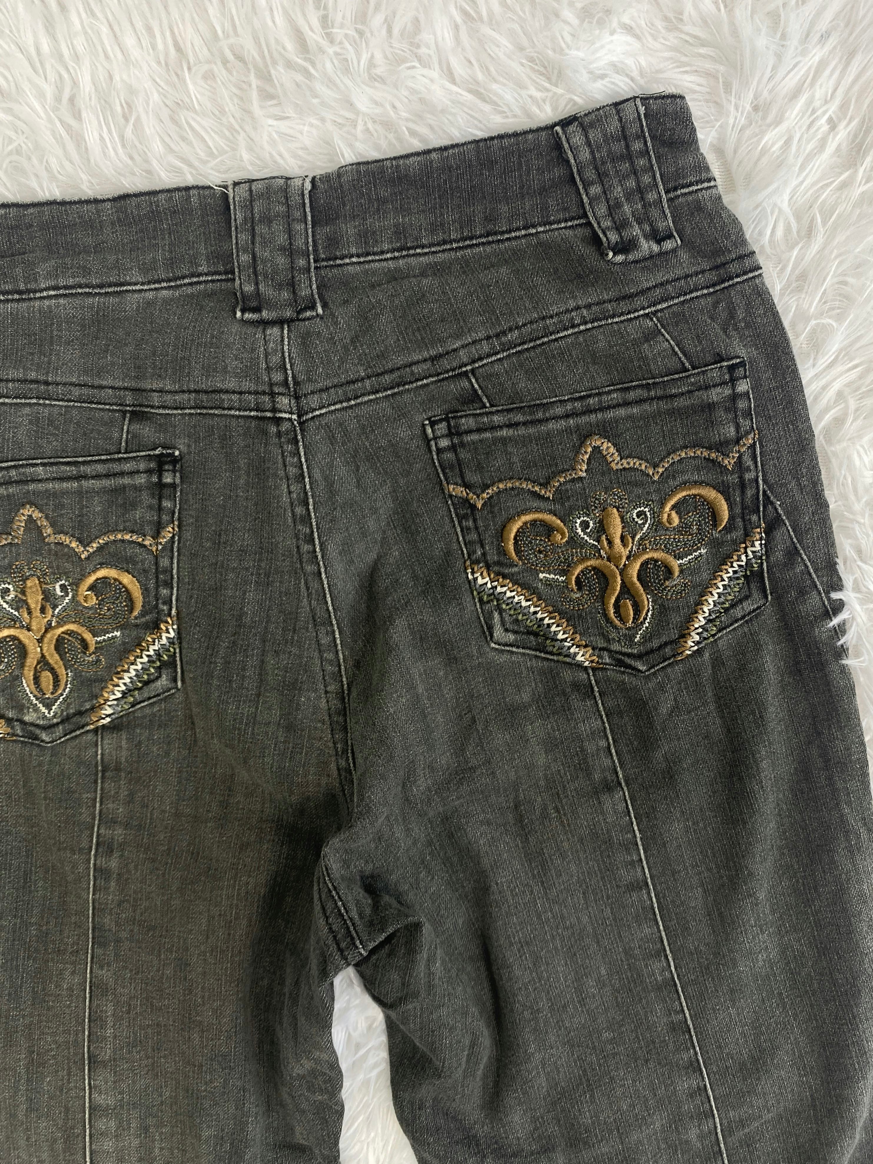 Fullheart Vintage low waist flared jeans (Größe XXS)