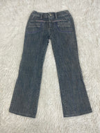 Ekdutin Vintage low waist flared jeans (Größe XXS)