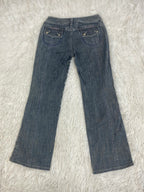 Ekdutin Vintage low waist flared jeans (Größe XXS)