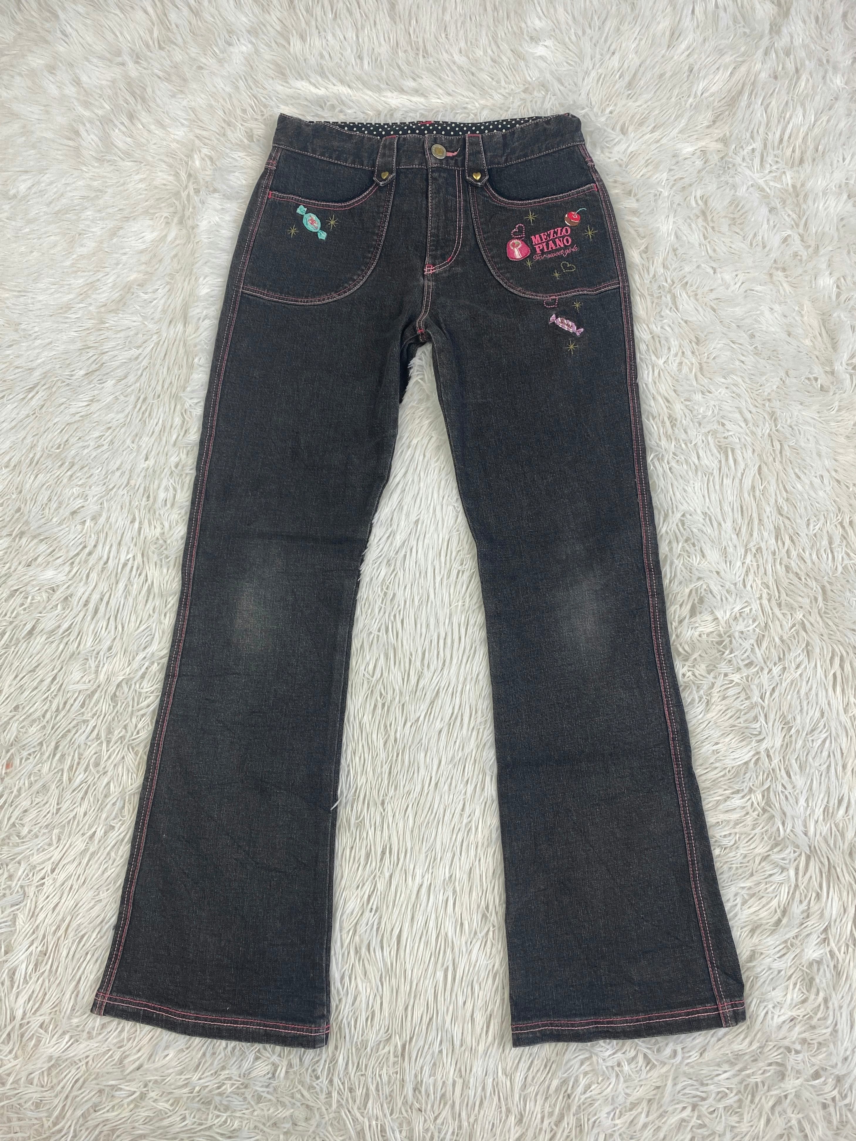 Mezzo Piano Vintage low waist flared jeans (Größe XXS)