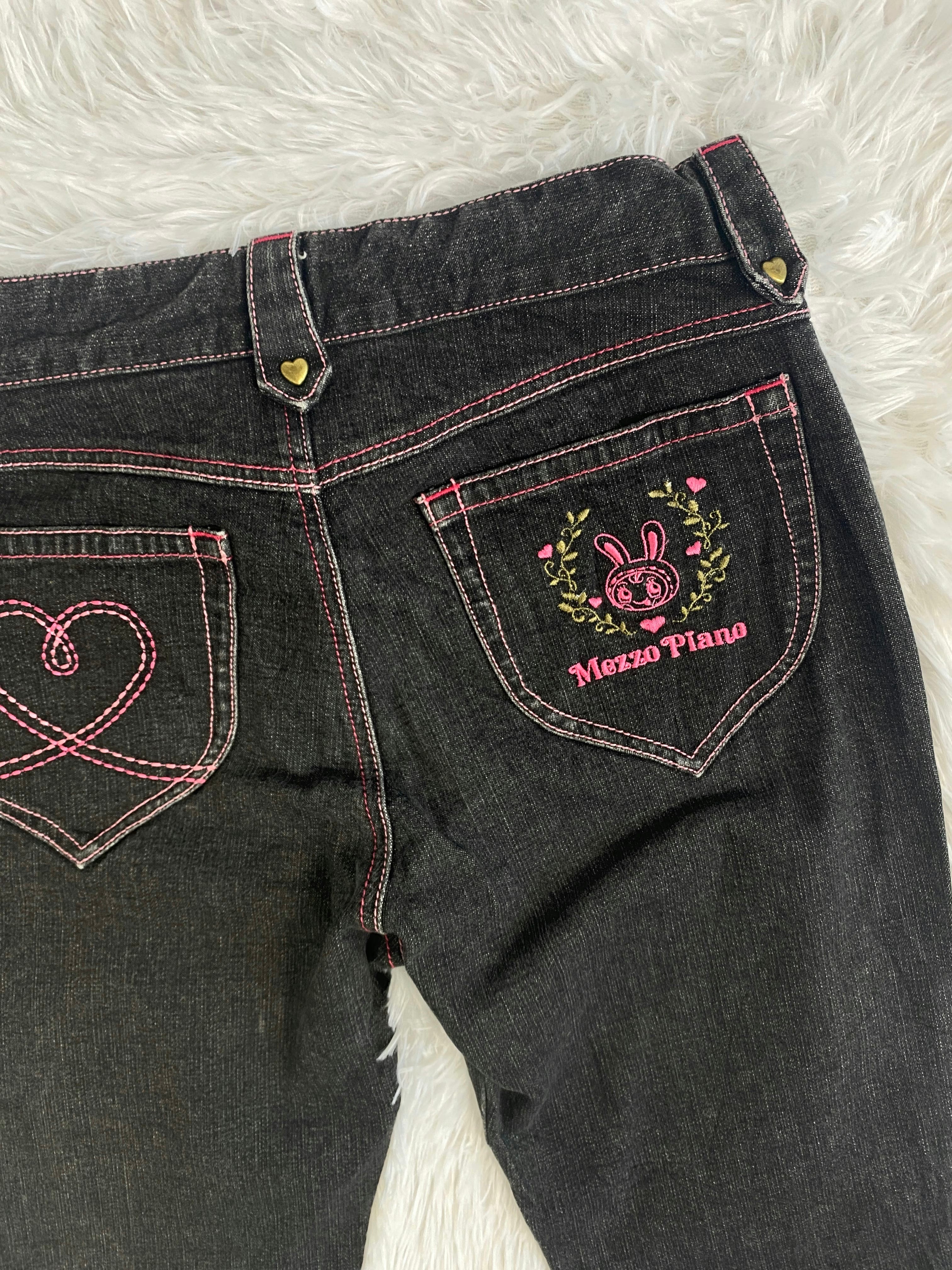 Mezzo Piano Vintage low waist flared jeans (Größe XXS)