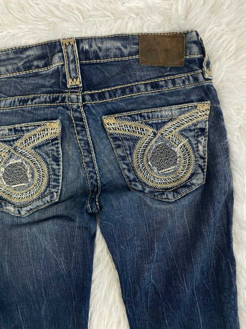 Big Star Vintage low waist flared jeans (Größe XXS)