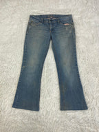 Amethyst Vintage low waist flared jeans (Größe M)