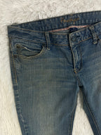 Amethyst Vintage low waist flared jeans (Größe M)