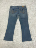 Amethyst Vintage low waist flared jeans (Größe M)