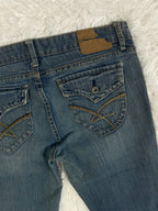Amethyst Vintage low waist flared jeans (Größe M)