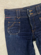 Alba Rosa Vintage low waist flared jeans (Größe XS)