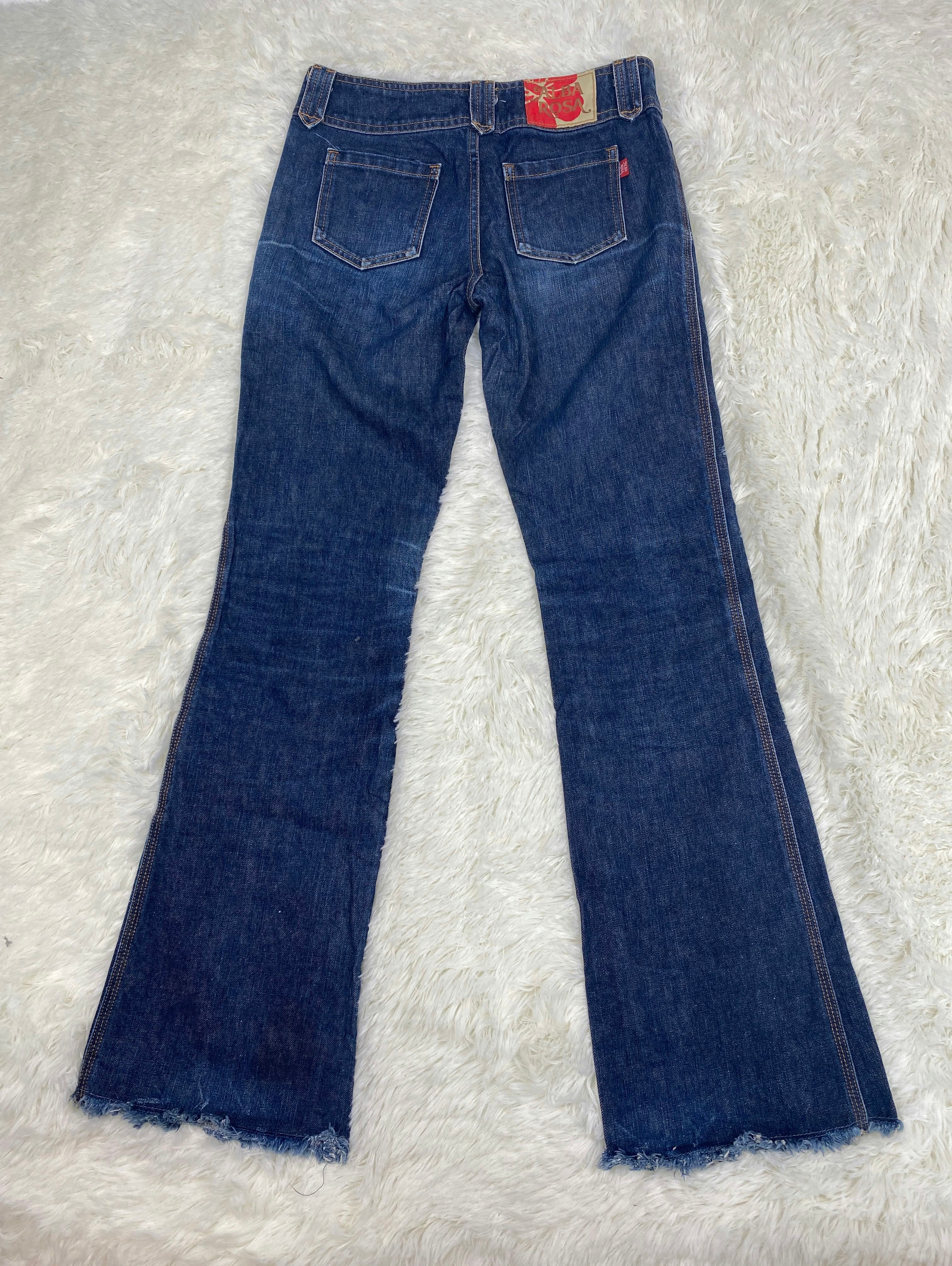 Alba Rosa Vintage low waist flared jeans (Größe XS)