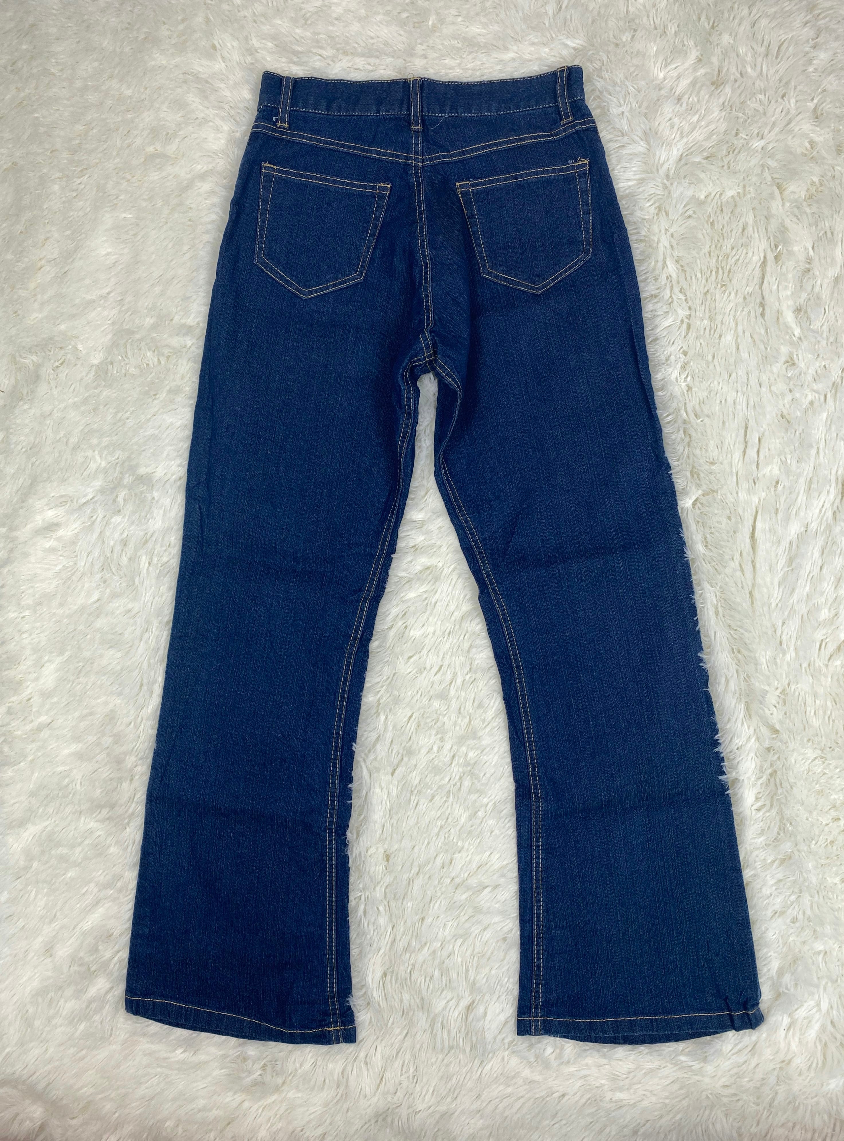 Vintage low waist flared jeans (Größe XS)