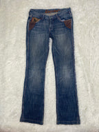 Sacred Vintage low waist flared jeans (Größe XS)