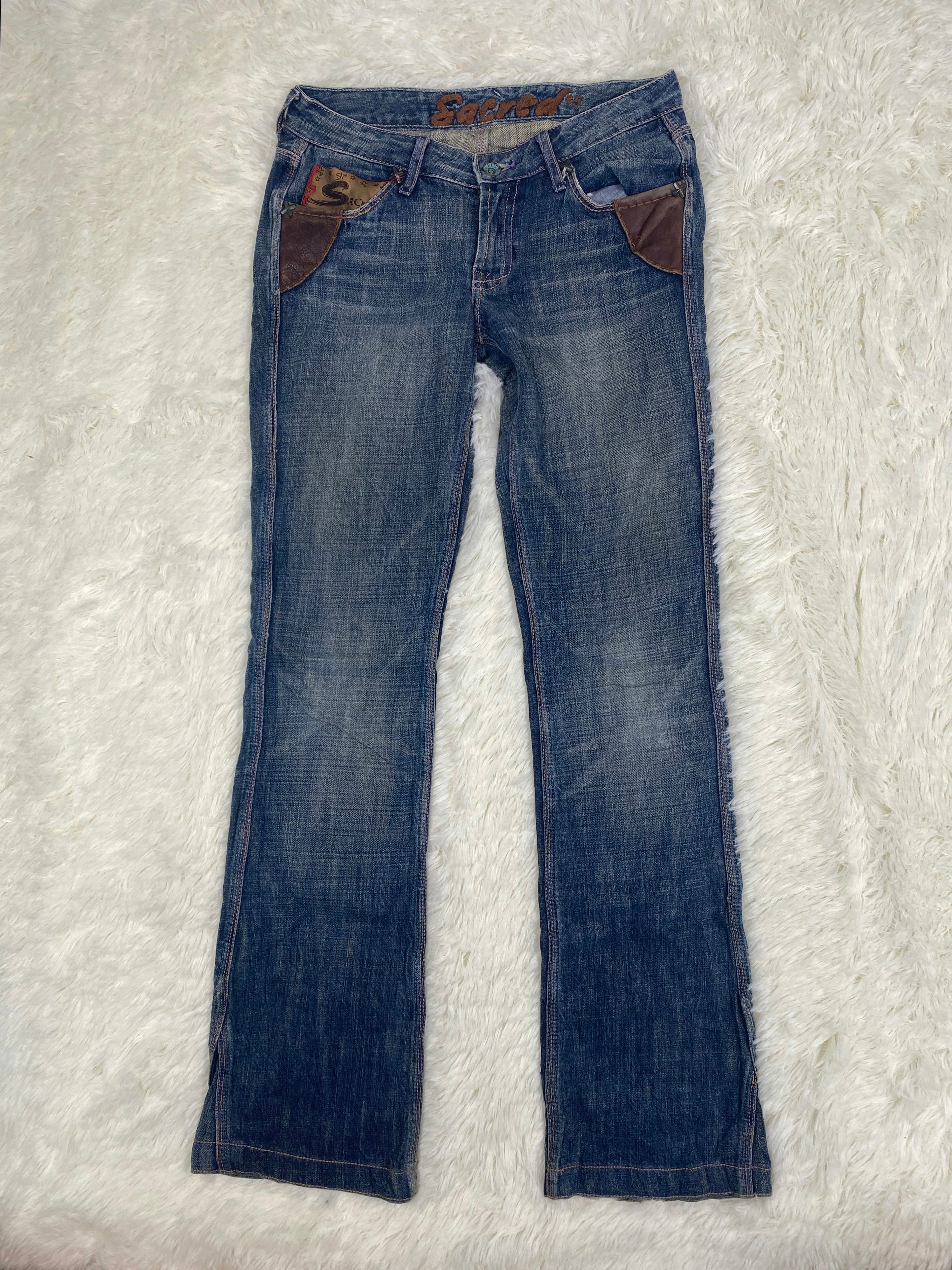 Sacred Vintage low waist flared jeans (Größe XS)