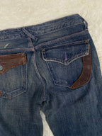 Sacred Vintage low waist flared jeans (Größe XS)