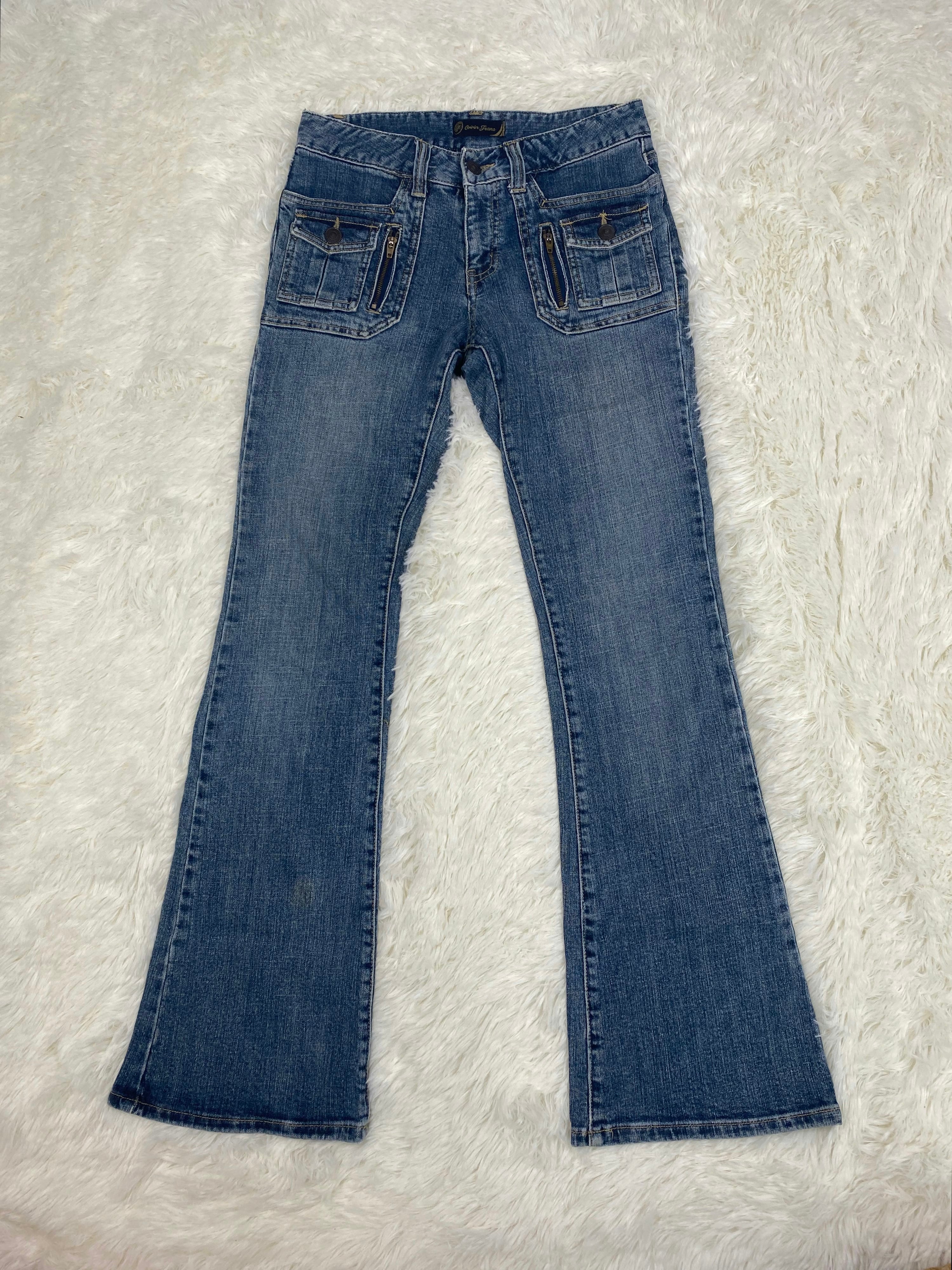 Origin Jeans Vintage low waist flared jeans (Größe XS)