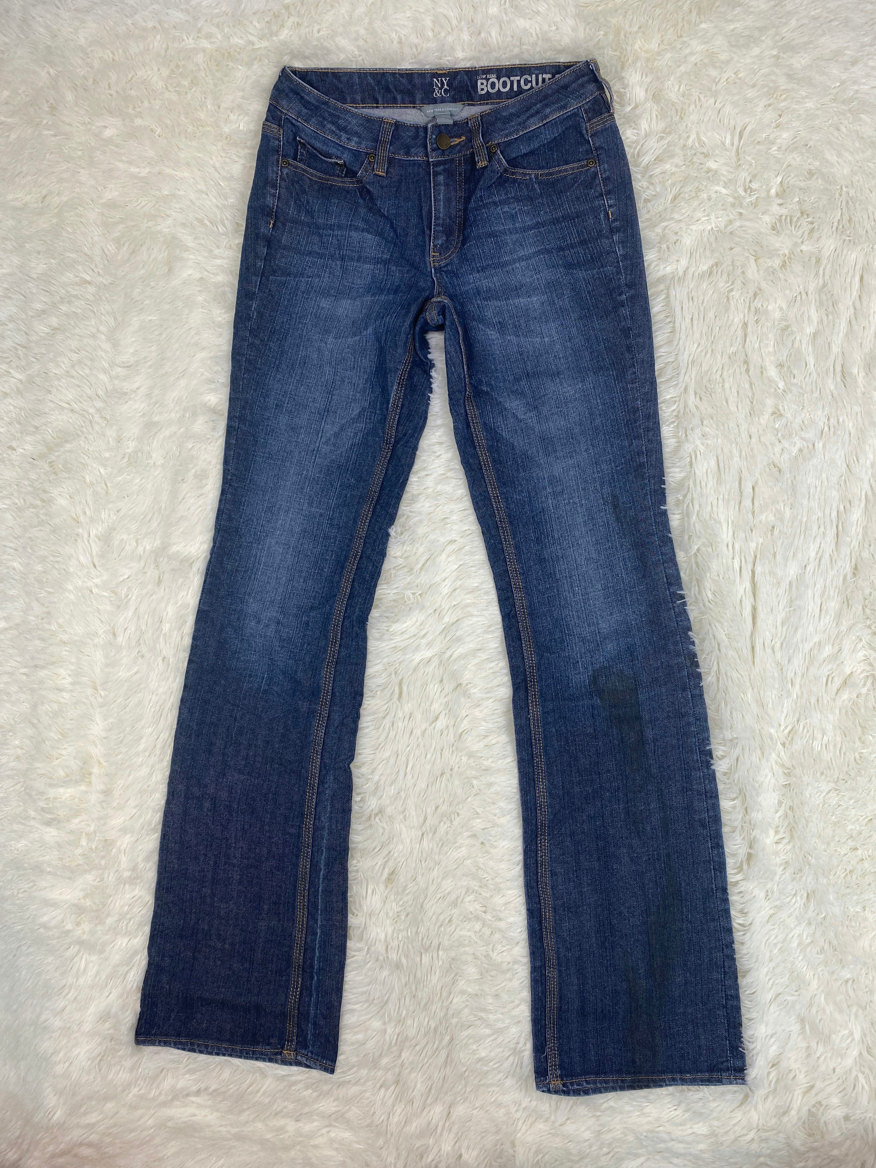 NY&C Vintage low waist flared jeans (Größe XS)
