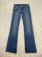 Vintage low waist flared jeans (Größe XS)