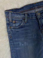 Vintage low waist flared jeans (Größe XS)