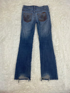Vintage low waist flared jeans (Größe XS)