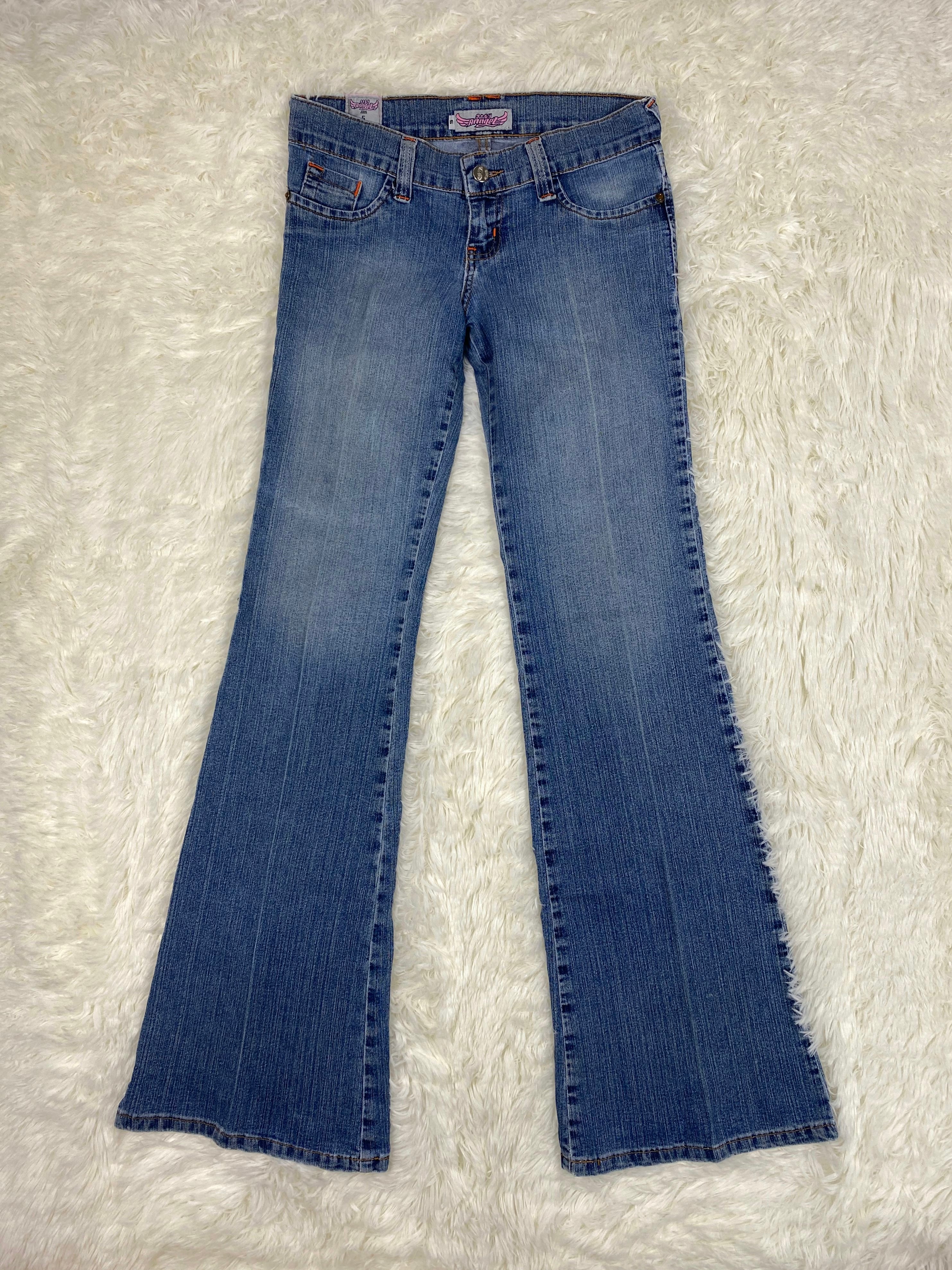 Stay Angel Vintage low waist flared jeans (Größe S)