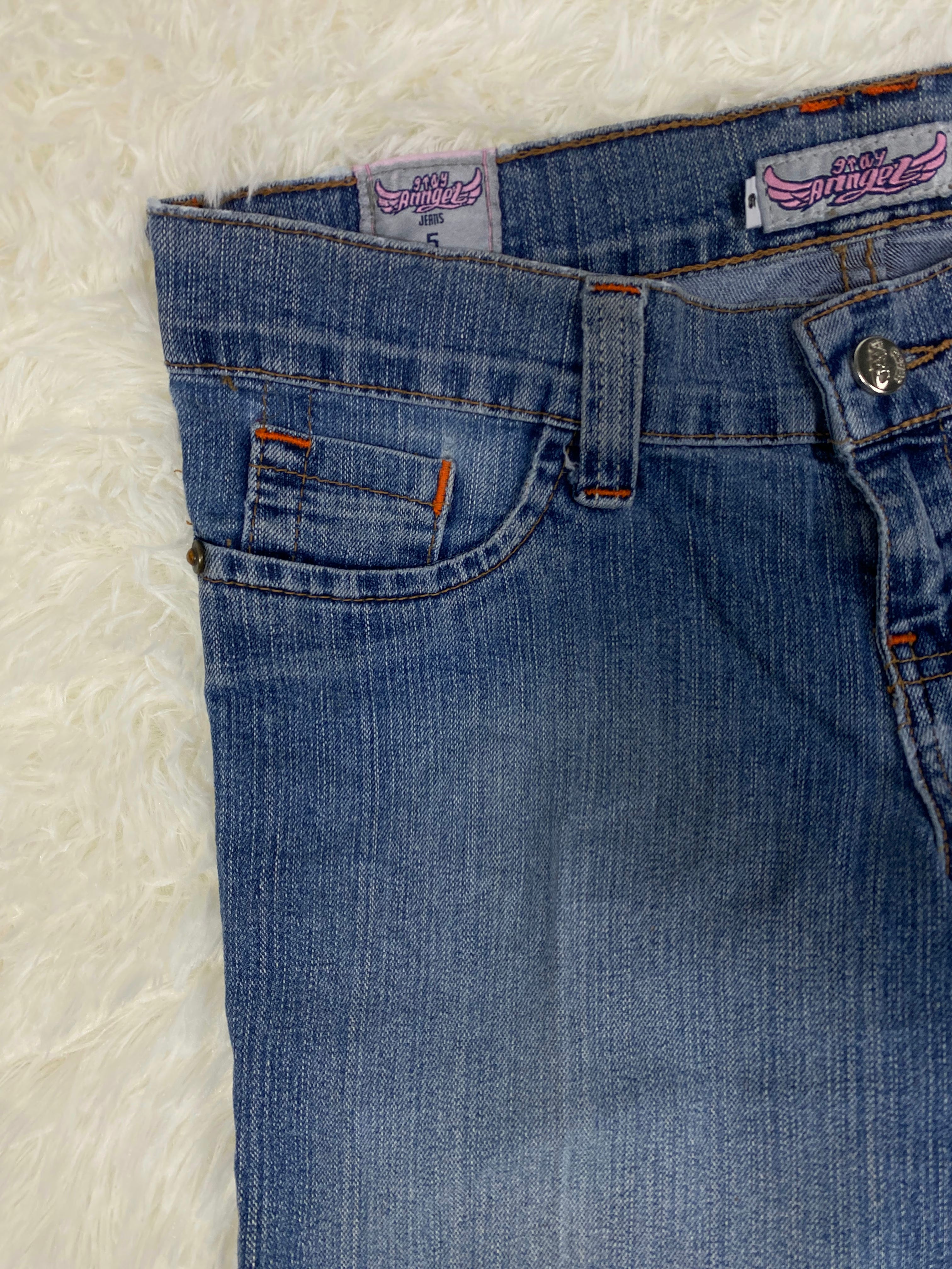 Stay Angel Vintage low waist flared jeans (Größe S)