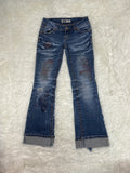 Zanadi Vintage low waist flared jeans (Größe XS)