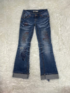 Zanadi Vintage low waist flared jeans (Größe XS)