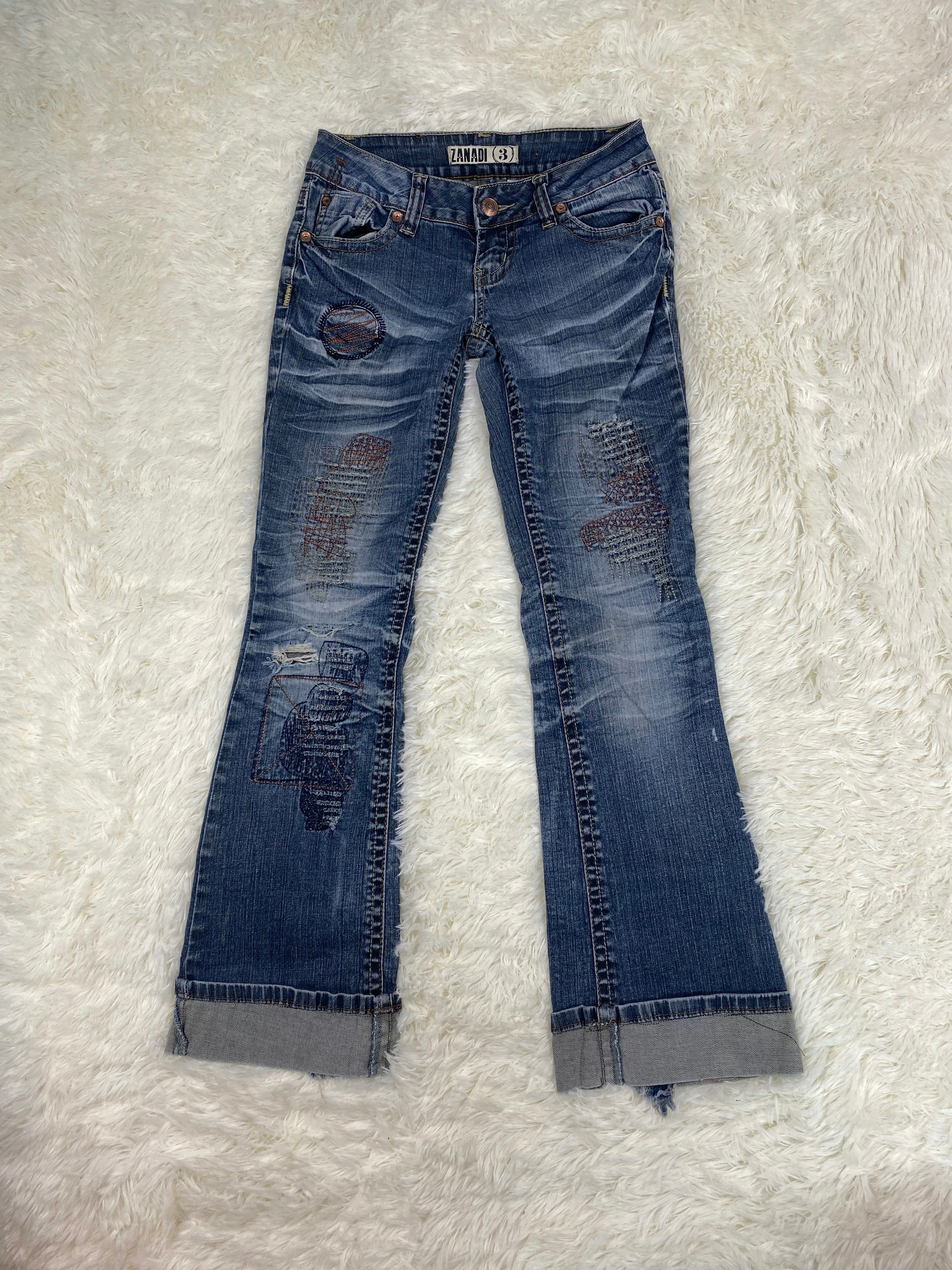 Zanadi Vintage low waist flared jeans (Größe XS)