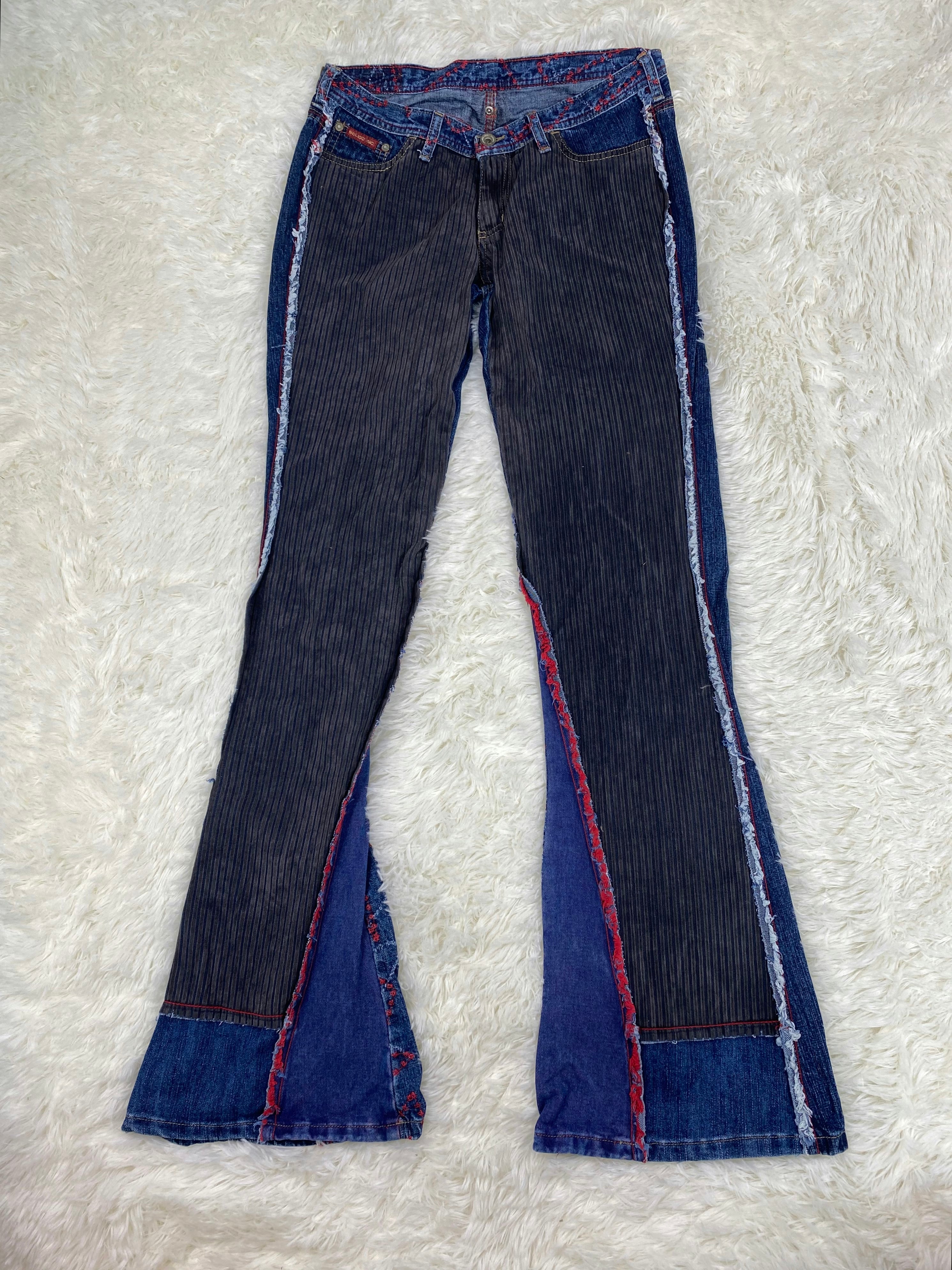 Solido inc. Vintage low waist flared jeans (Größe XS)