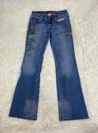 Drincy Vintage low waist flared jeans (Größe XS)