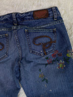 Drincy Vintage low waist flared jeans (Größe XS)