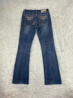 Grace Vintage low waist flared jeans (Größe XS)