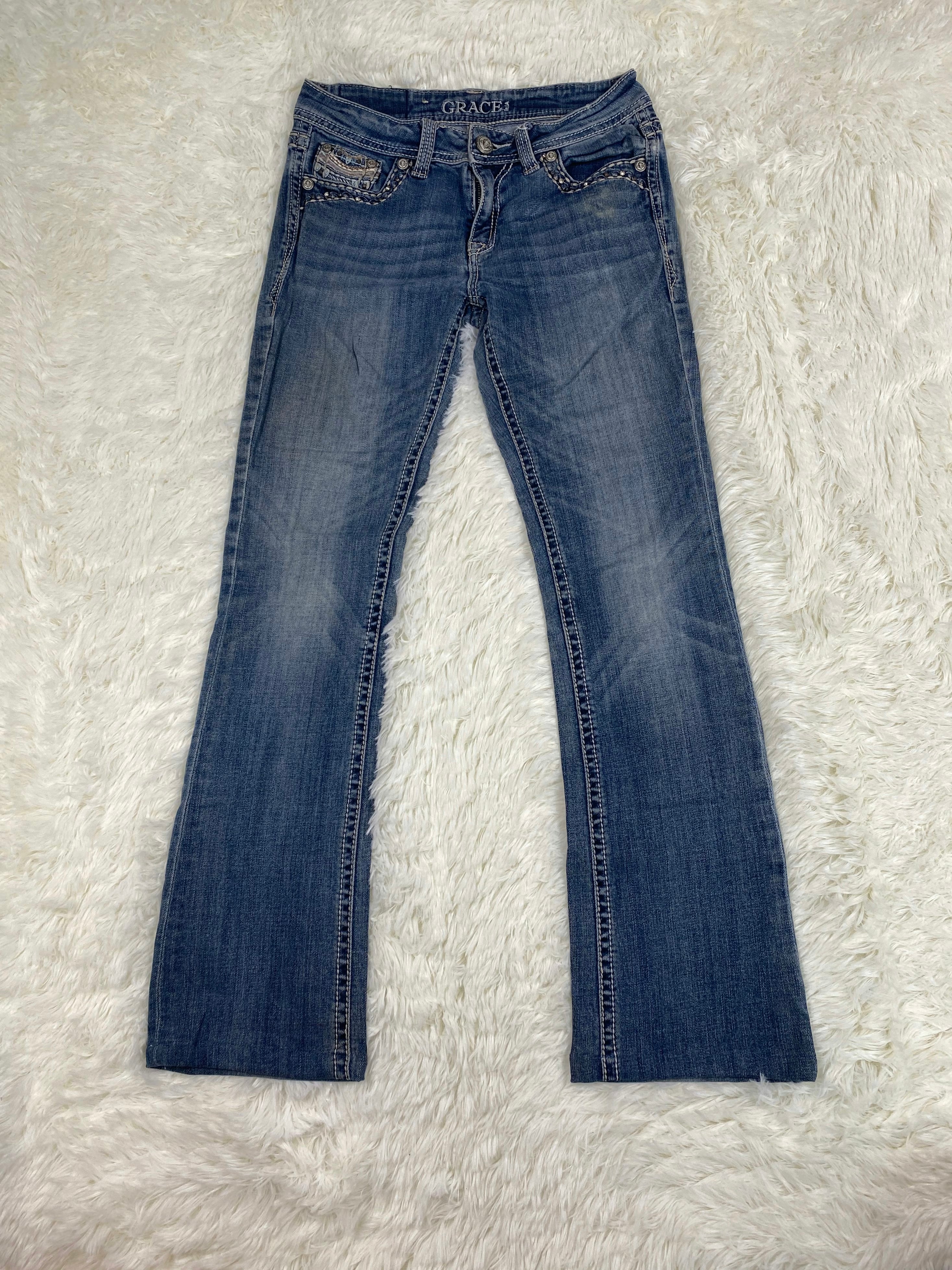 Grace Vintage low waist flared jeans (Größe XS)