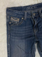 Grace Vintage low waist flared jeans (Größe XS)