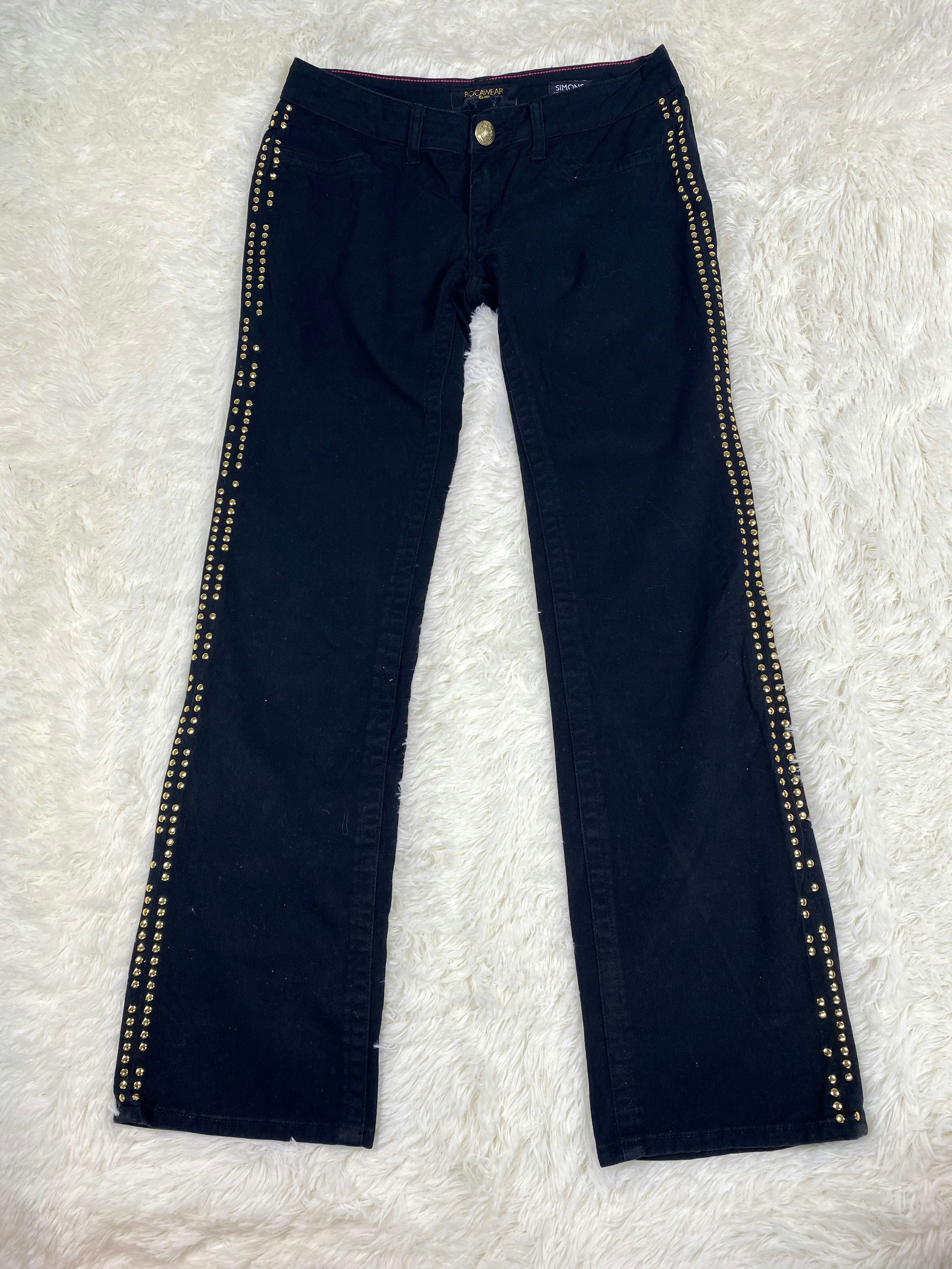 Rocawear Vintage low waist flared jeans (Größe L)