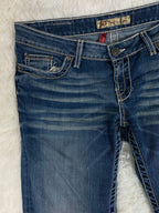 BKE Vintage low waist flared jeans (Größe L)