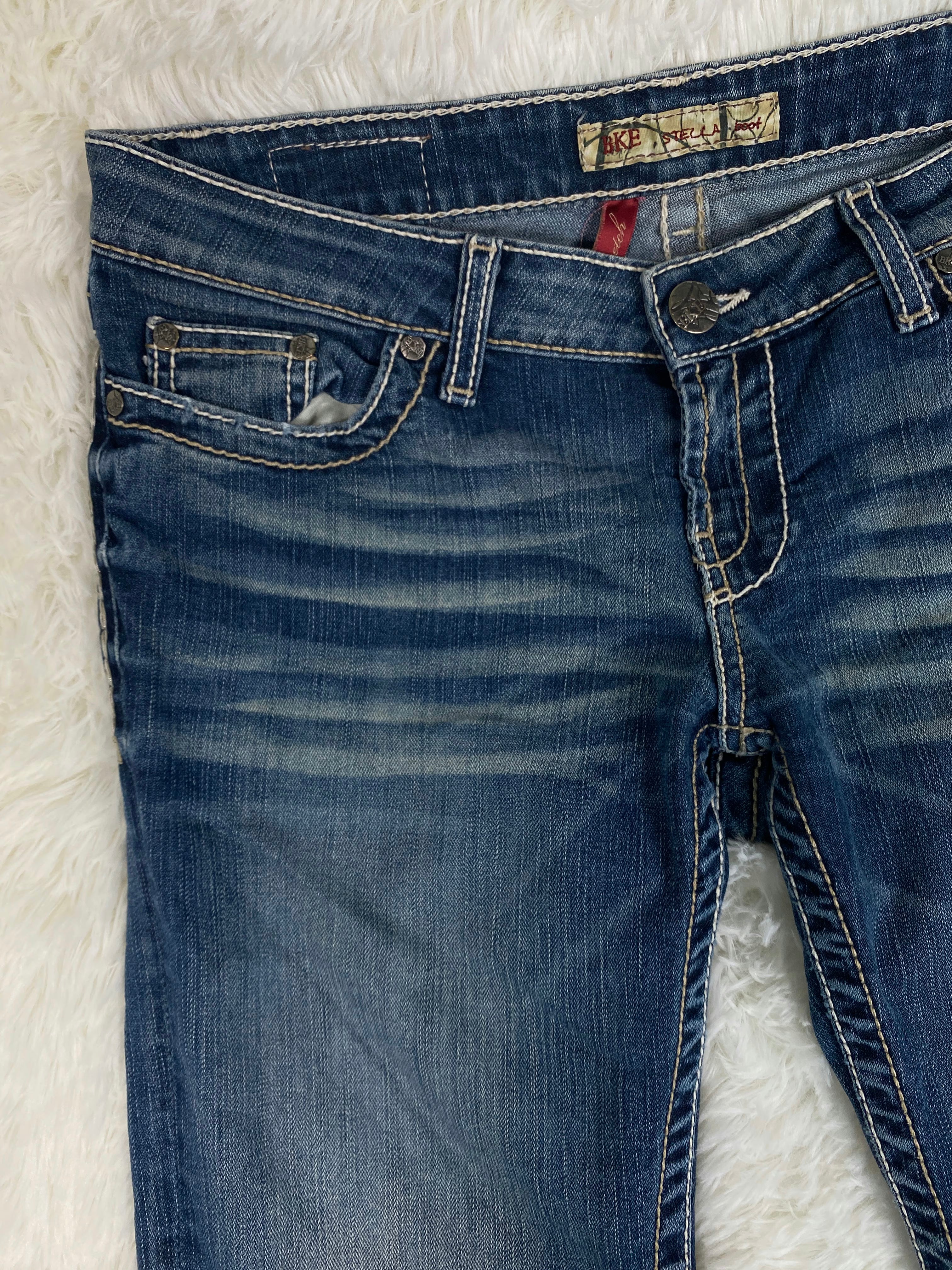 BKE Vintage low waist flared jeans (Größe L)