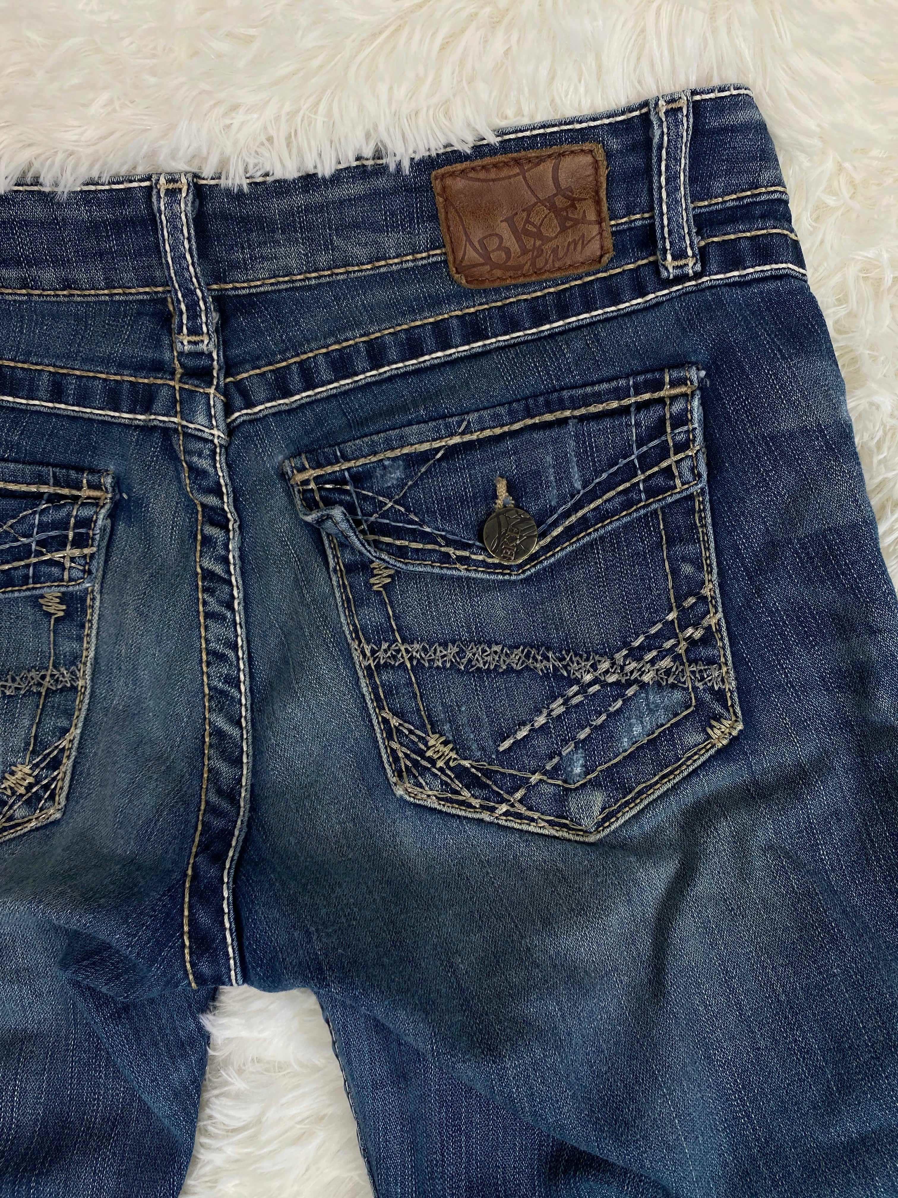 BKE Vintage low waist flared jeans (Größe L)