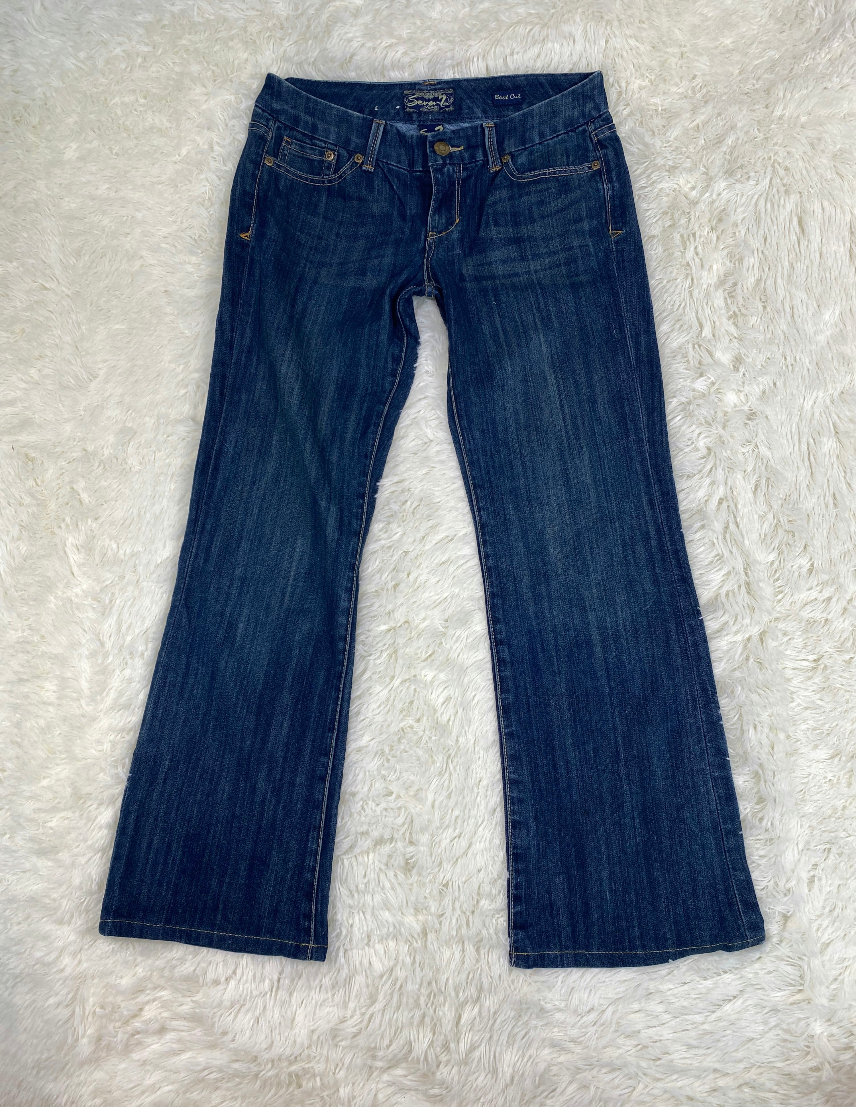 Seven7 Vintage low waist flared jeans (Größe M)