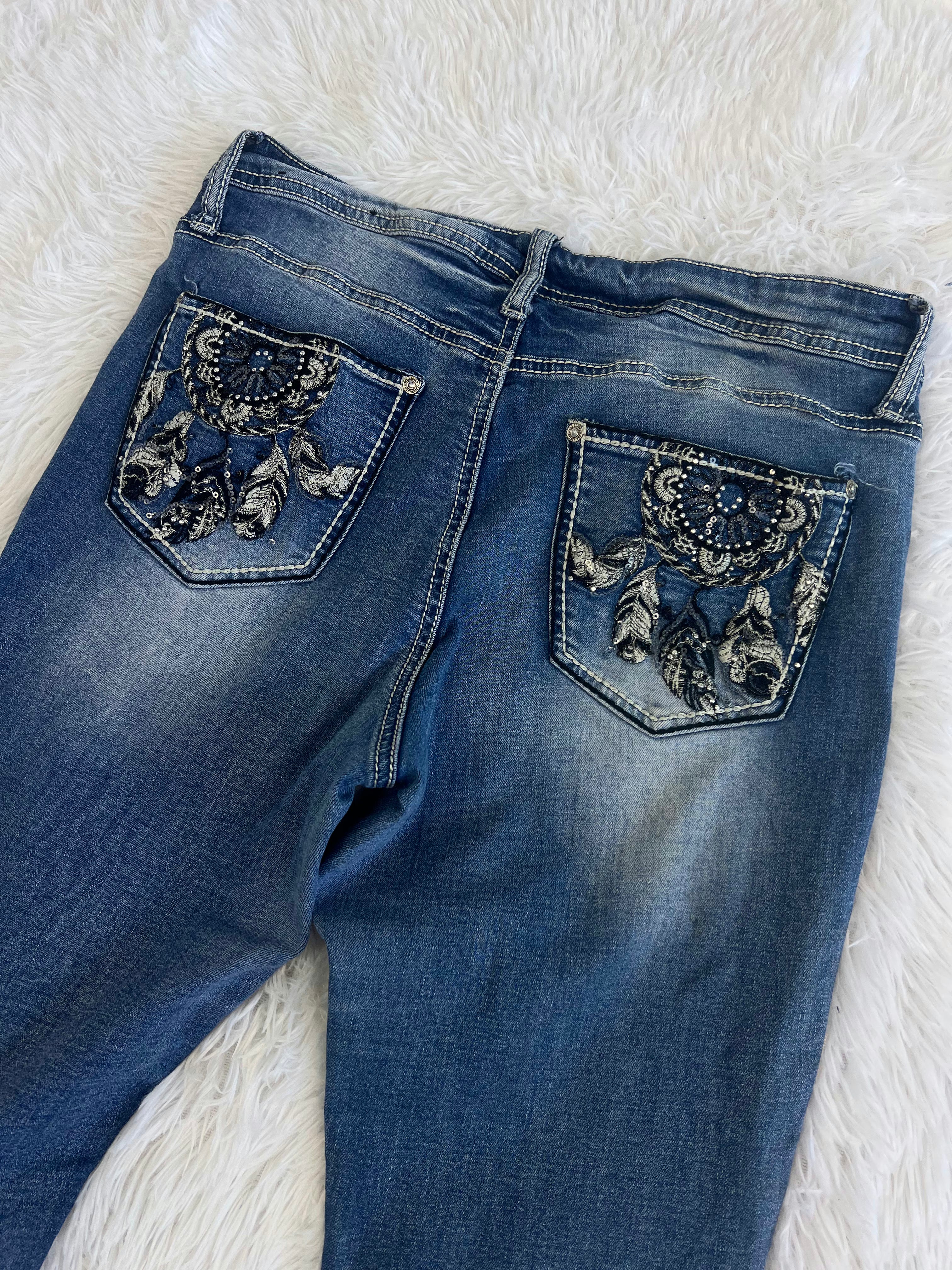 Copperflash Vintage low waist flared jeans (Größe S)
