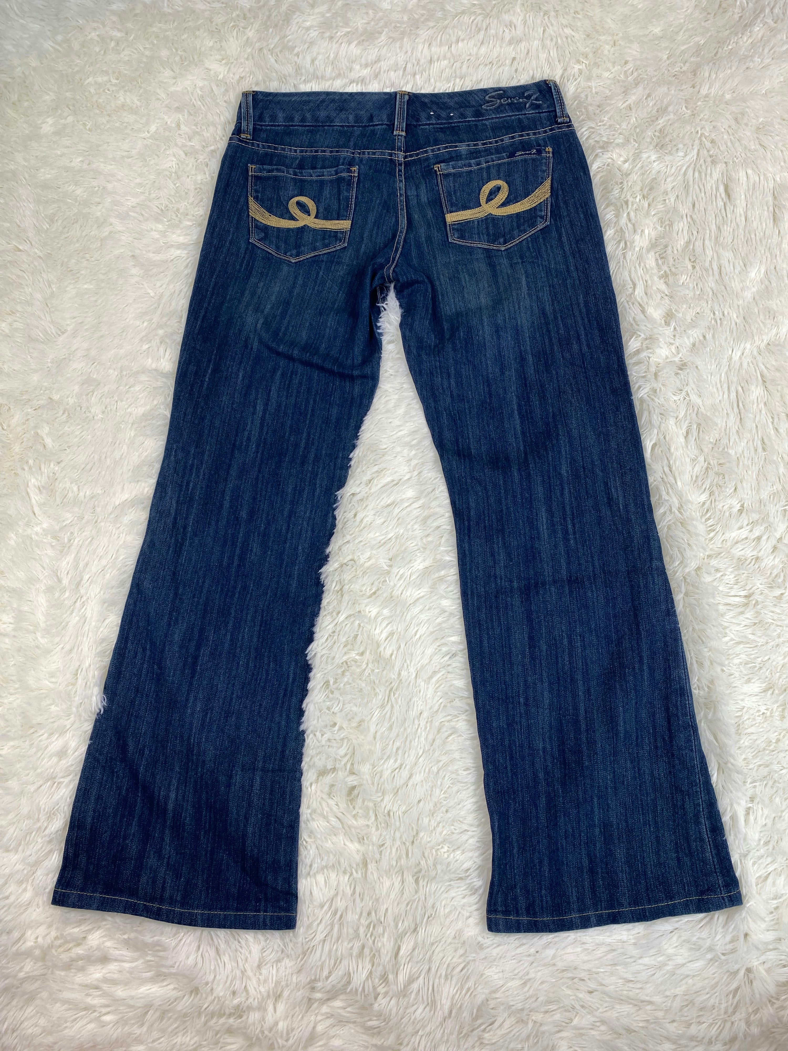 Seven7 Vintage low waist flared jeans (Größe M)