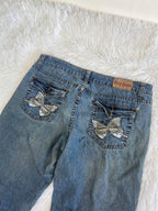 Rico Jeans Vintage low waist flared jeans (Größe S)