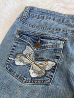 Rico Jeans Vintage low waist flared jeans (Größe S)