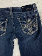 Grace in La Vintage low waist flared jeans (Größe S)