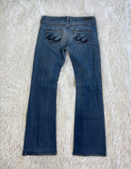 Express Vintage low waist flared jeans (Größe M)