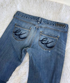 Express Vintage low waist flared jeans (Größe M)