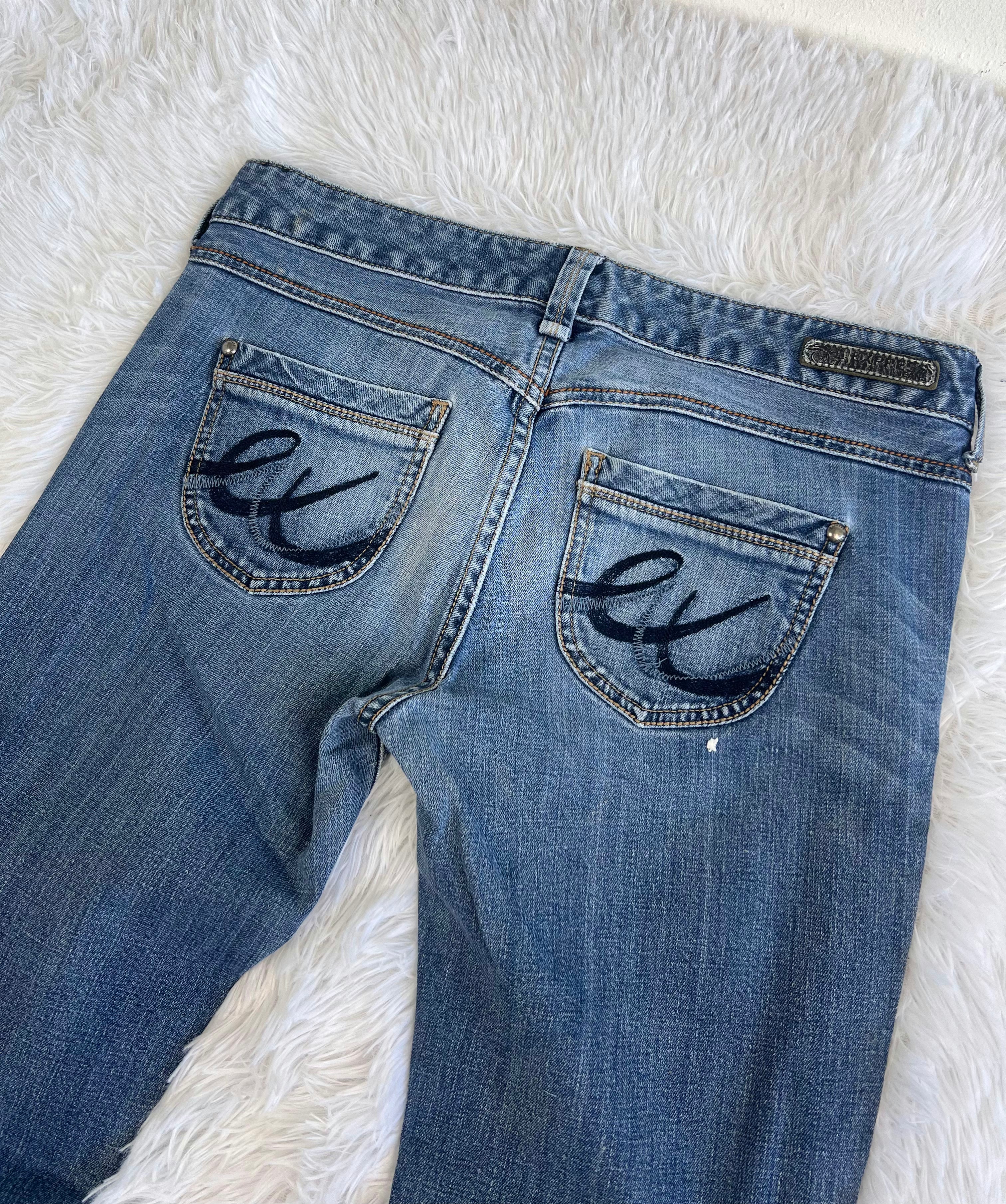 Express Vintage low waist flared jeans (Größe M)