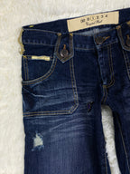 Crystal Ball Vintage low waist flared jeans (Größe S)