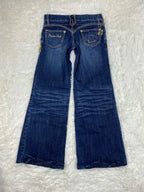 Crystal Ball Vintage low waist flared jeans (Größe S)