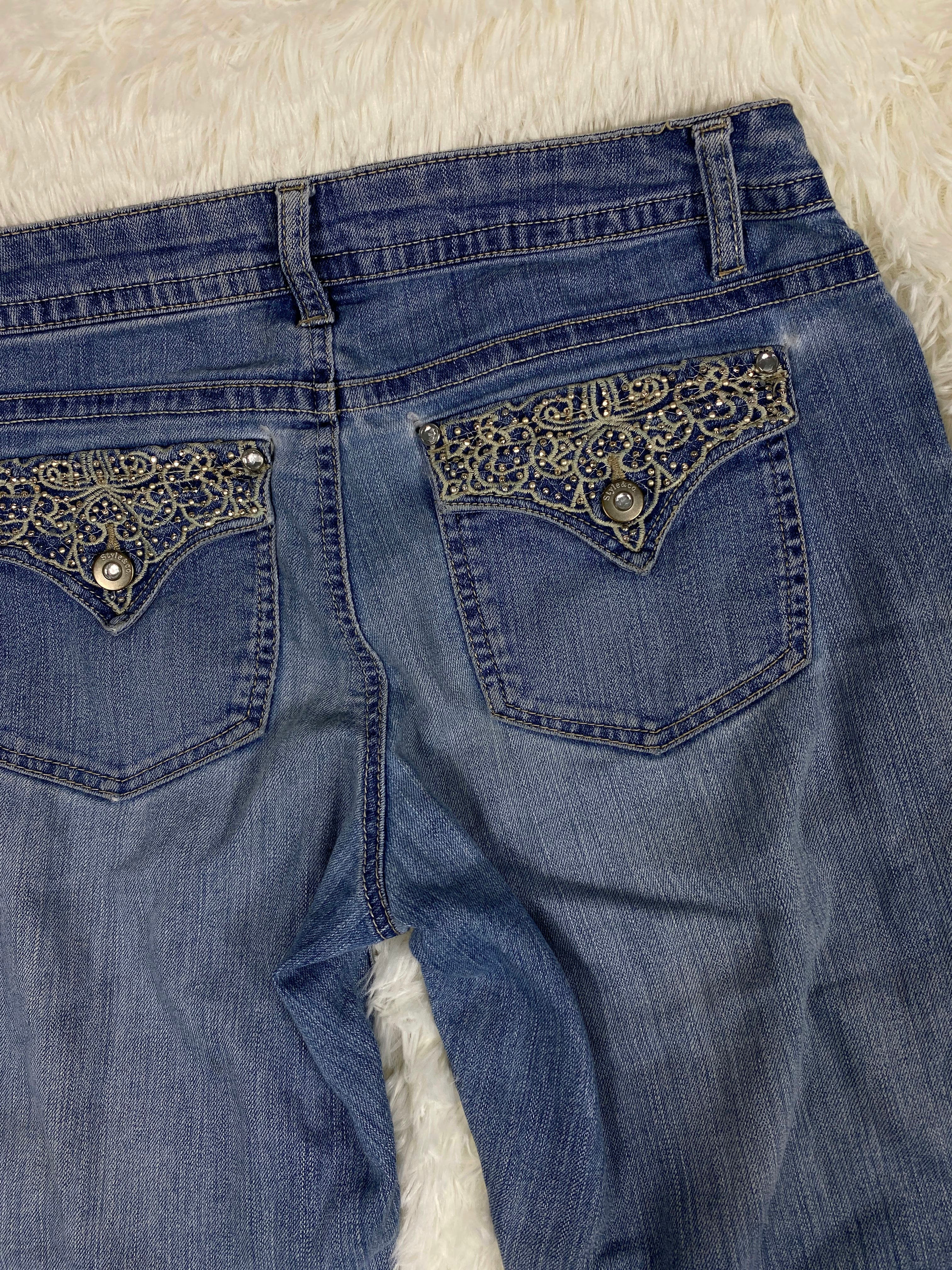 Style&co Vintage low waist flared jeans (Größe S)