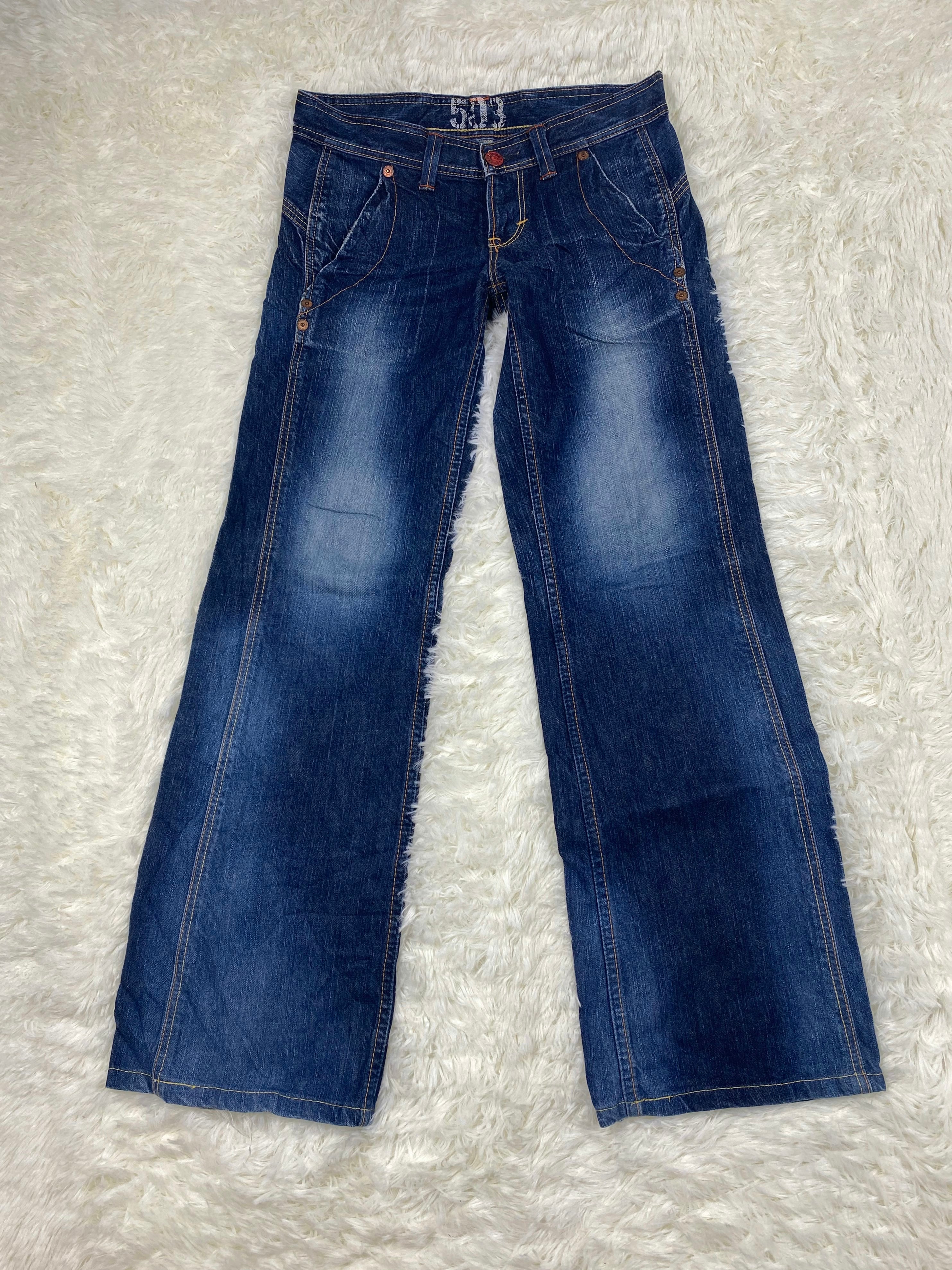 Edwin Vintage low waist flared jeans (Größe M)